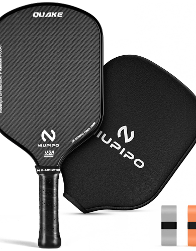 Quake - Niupipo 3K Carbon Fibre Professional Pickleball Paddle