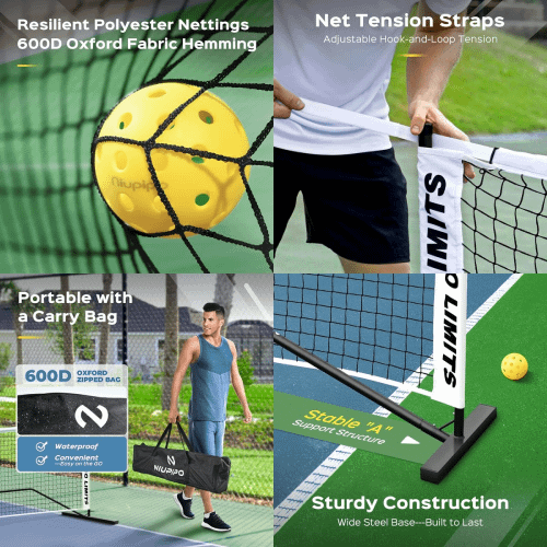 Portable Pickleball Net with Carry Bag - Image 4